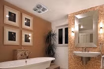 Cách sử dụng đèn sưởi nhà tắm an toàn, hiệu quả