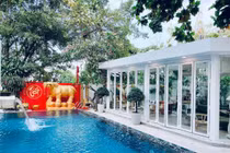 Hé lộ nhà riêng đẹp như resort của Shark Khoa