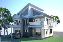 Ngắm những mẫu biệt thự 700 triệu đồng đẹp hút mắt