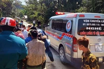 Nghệ An: Lở đất khiến 5 cháu bé thương vong