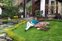 Khu vườn ngập hương sắc trong nhà 60 tỷ của Đàm Vĩnh Hưng