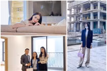 Trầm trồ khối bất động sản cực khủng của Hoa hậu Hương Giang