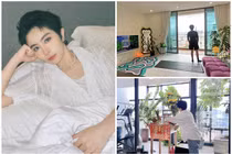 Bên trong cơ ngơi rộng rãi, ngập ánh sáng của gia đình Gil Lê 