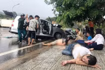 Xe khách tông trực diện ôtô, nhiều người trọng thương ở Lâm Đồng