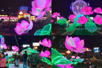 Ngắm lần cuối vòng xoay chợ Bến Thành rực rỡ Tết Đinh Dậu 2017