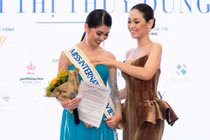 Á hậu Thùy Dung thi Hoa hậu Quốc tế ở Nhật Bản