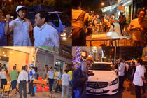 Ông Đoàn Ngọc Hải “đội mưa lớn” xử ô tô chiếm vỉa hè