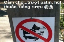 Những tấm biển cấm khôi hài nhất hành tinh