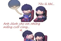 Ảnh ngộ nghĩnh định nghĩa về tình yêu