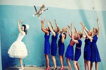 Khi cô dâu tung...mèo thay cho hoa