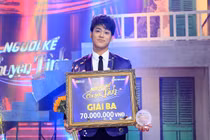 Phan Ngọc Luân cười gượng khi hụt giải 150 triệu