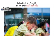 Chùm ảnh chế cực hài hước về học sinh sinh viên thách bạn nhịn cười