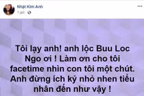 Nhật Kim Anh thảm thiết xin chồng cho được nhìn con… dẫu chỉ 1 phút