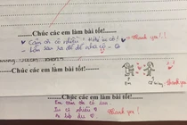 Trình "nịnh" cô của học sinh lên tầm vô cực: Bài kiểm tra cũng không tha
