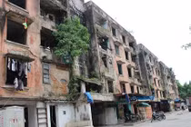 Soi chung cư chờ sập giữa trung tâm TP Thanh Hóa