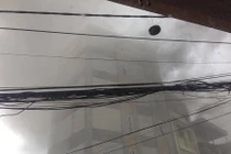 Cháy cửa hàng đèn, thành phố Việt Trì chìm trong khói 