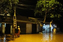 Cảnh ngập lụt nặng ở TP.Lạng Sơn sau bão số 3