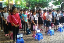 Hơn 4.400 học sinh bắt đầu dự tuyển vào lớp 6 Trần Đại Nghĩa