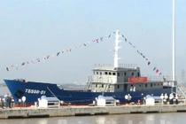 Bàn giao hai tàu hiện đại cho Bộ Tư lệnh Cảnh sát biển