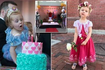 Đại tiệc cho cô bé ung thư giai đoạn cuối xinh như thiên thần