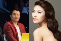 Siêu mẫu Lan Khuê “quyến rũ” giám khảo Hồng Việt