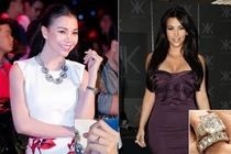 Nhẫn đính hôn của Trà Ngọc Hằng đắt kém xa sao Hollywood