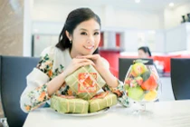 Ngọc Hân rạng rỡ làm đại sứ ngày đầu xuân