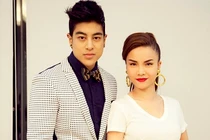 Yến Trang song ca với anh trai tài tử Mario Maurer. 