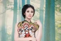 Ngọc Hân xinh đẹp lộng lẫy trên sàn diễn thời trang