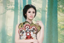 Ngọc Hân xinh đẹp lộng lẫy trên sàn diễn thời trang