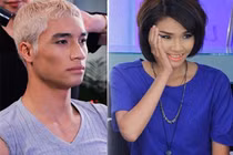 Thí sinh Next Top Model khóc khi nhuộm tóc
