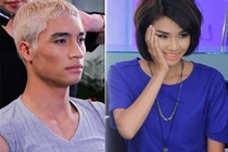 Thí sinh Next Top Model khóc khi nhuộm tóc