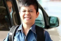 Những khoảnh khắc đáng yêu của “ghẹ con” Quang Anh