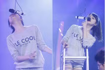 Hương Giang Idol vừa hát vừa chạy theo micro