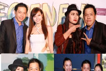 Tèo em Thái Hòa được dàn mỹ nhân vây quanh