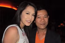 Thu Phương đến chúc mừng Quốc Bảo làm show