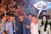 Hoa hậu Thùy Dung bỏ show diễn với “trai đẹp”