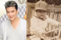 Lộ ảnh thời thơ ấu nghèo khó của Mr Đàm