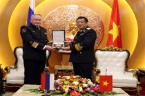 Tư lệnh Hải quân Liên bang Nga thăm Hải quân Việt Nam