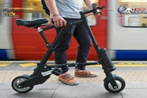 Độc đáo xe đạp có thể gấp gọn như chiếc vali