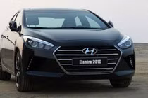 Những hình ảnh hiếm hoi của Hyundai Elantra 2016 