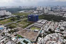 Dự án nhà ở - biệt thự Green Star Sky Garden nhìn từ flycam