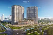 Phối cảnh dự án theo quy hoạch vào tháng 1/2017