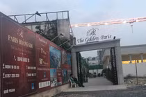 Xây dựng sai phép, dự án Paris Hoàng Kim của Công ty Khởi Thành bị tuýt còi