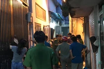 Căn nhà xảy ra sự cố.