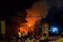 Hải Phòng: Đối tượng đốt cây ATM ra đầu thú