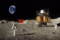 Trung Quốc giấu bí mật gì trong lá cờ cắm trên Mặt trăng ?