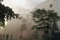 Quán bar lớn nhất Hải Phòng bốc cháy ngùn ngụt