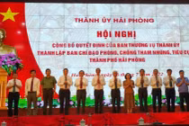 Bí thư thành ủy Hải Phòng làm trưởng ban chỉ đạo phòng, chống tham nhũng