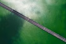 Đẹp ngỡ ngàng cao tốc nghìn tỷ nhìn từ trên cao